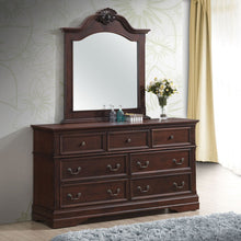 Load image into Gallery viewer, 7 Drawers Luxury Chest Dresser Mirror Storage Set
